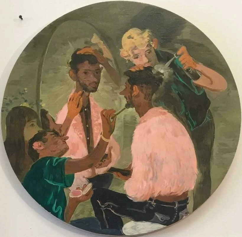 The Star, 2019, Salman Toor, Oil on plywood 2019  © Salman Toor; Courtesy of the artist and Luhring Augustine, New York.