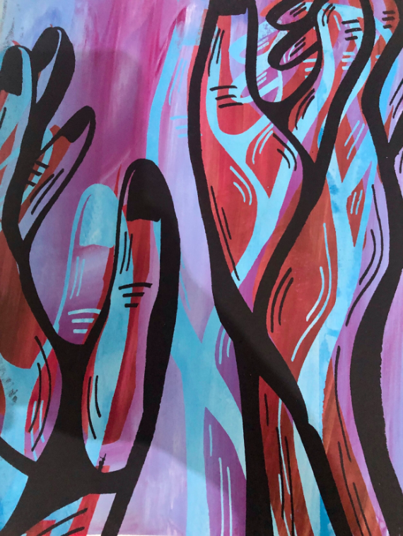 Reaching Hands B3 by Christian Noelle Charles