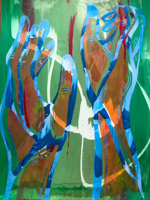 Reaching Hands G6 by Christian Noelle Charles