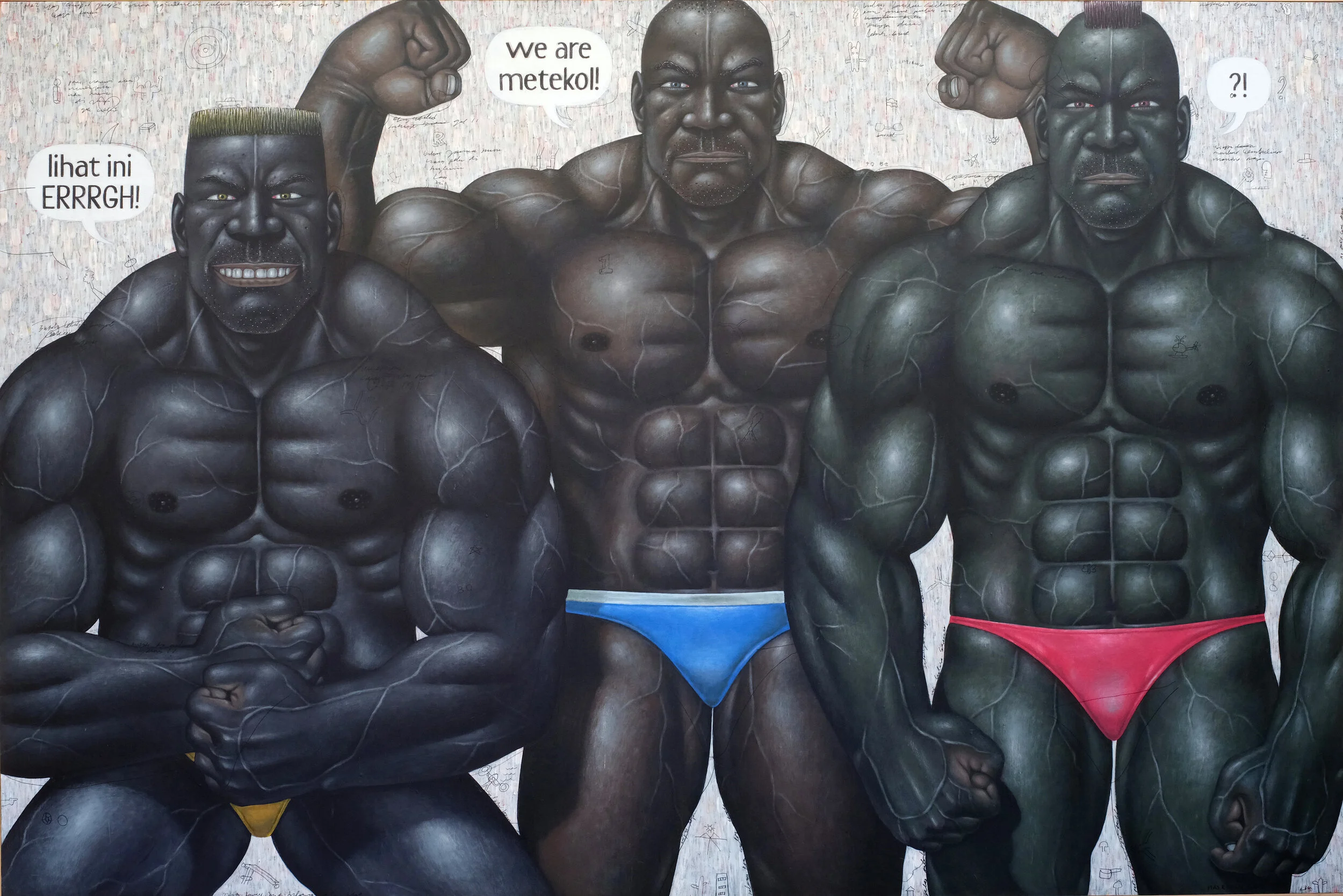 We are Metekol by Nyoman Masriadi