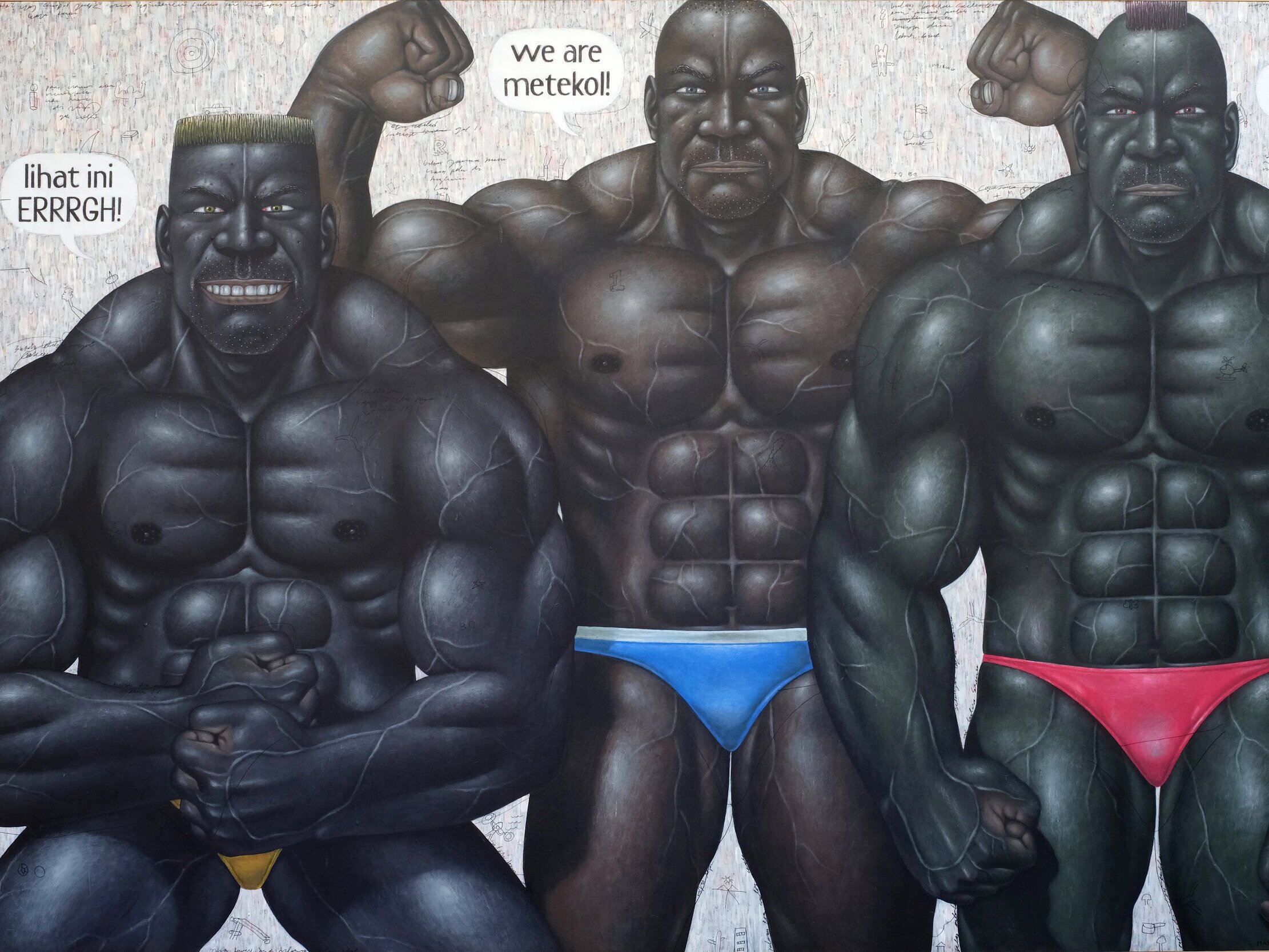 Superheroes: the Anti-heroes of Art