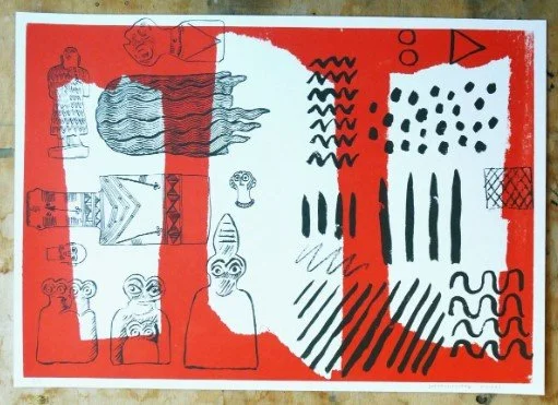 Untitled (Red) by Craig Coulthard