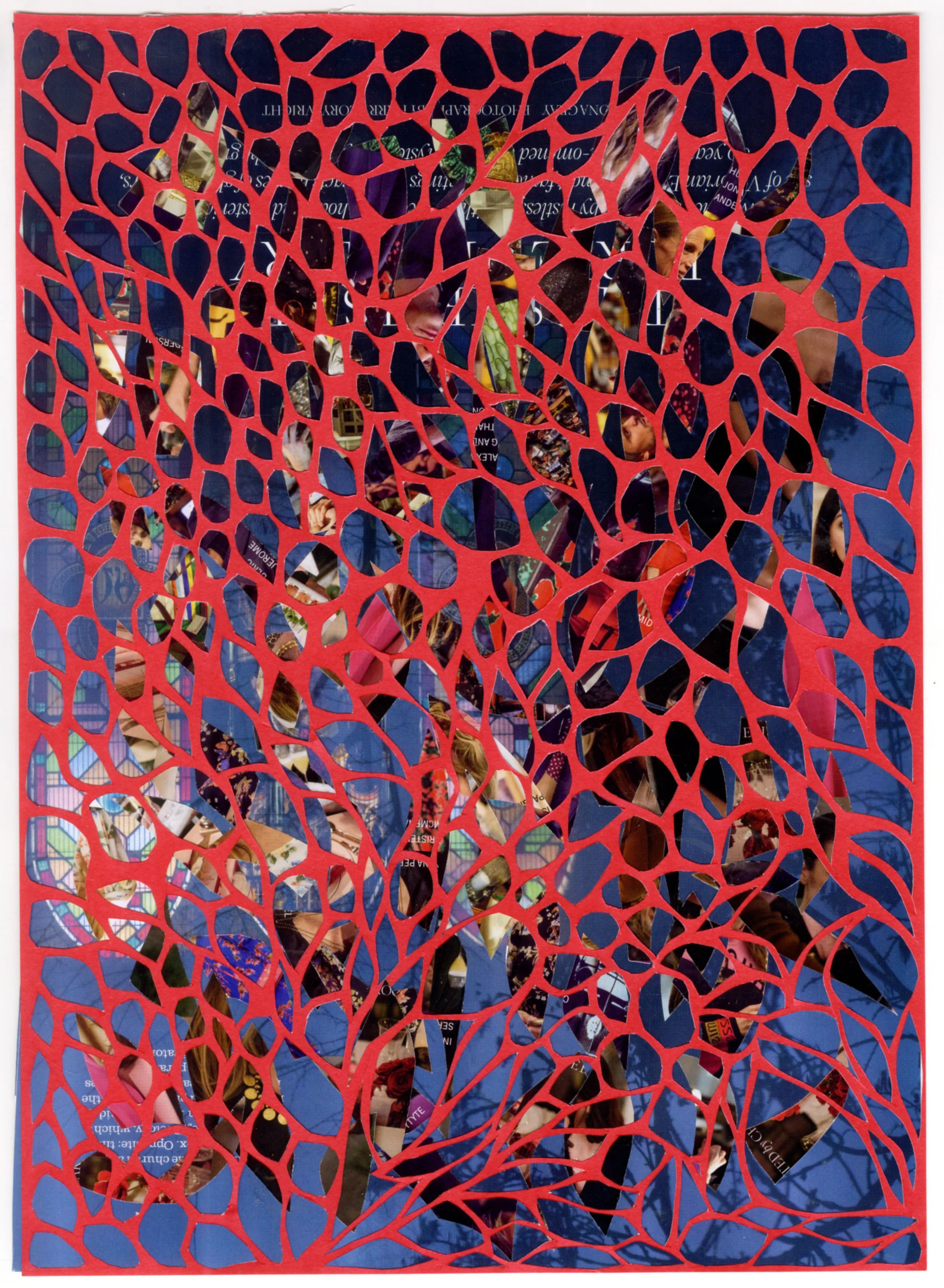 Cloud of sensation (red) by Catherine Street