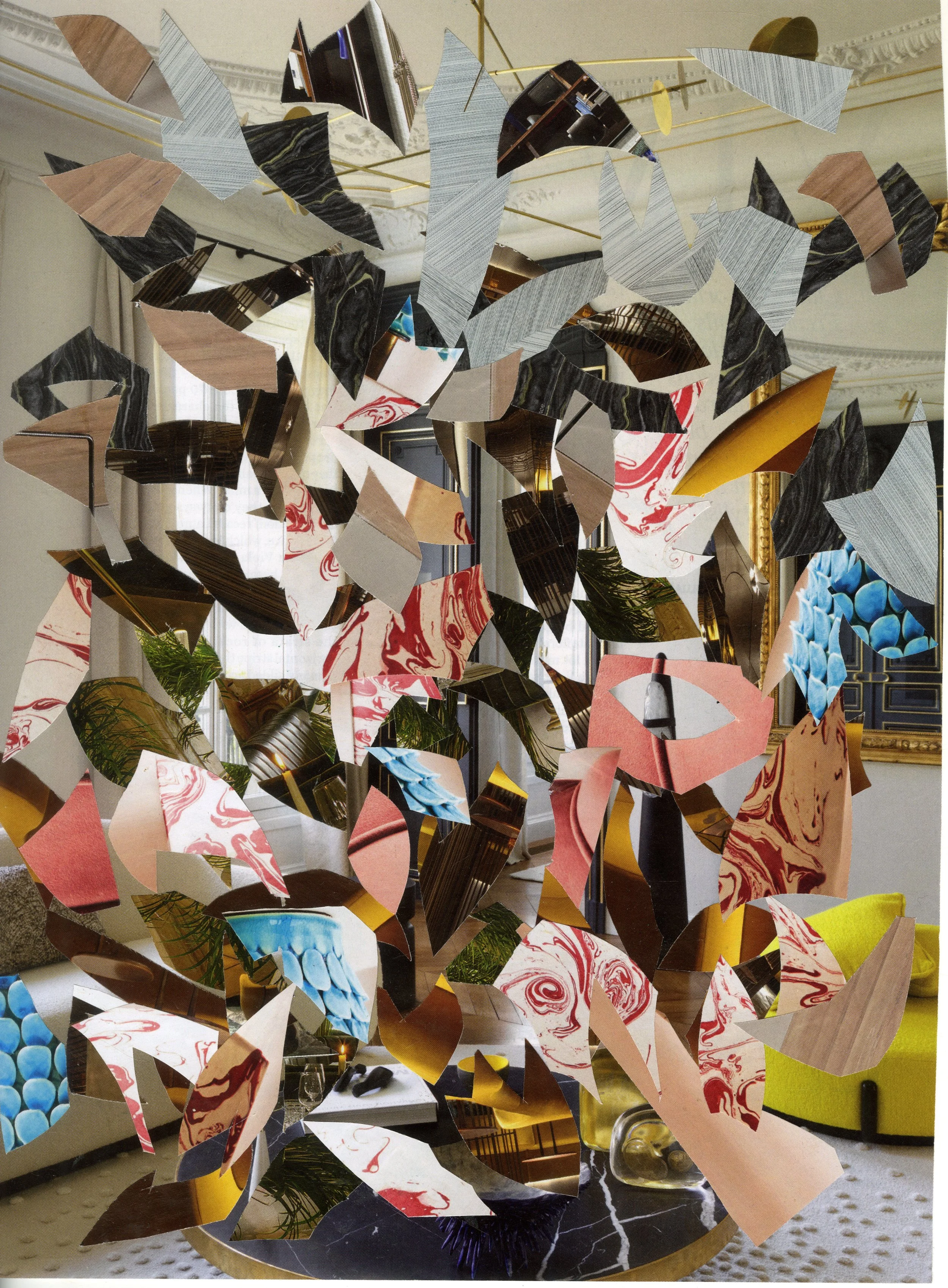 Desires without form (olive green 2) by Catherine Street