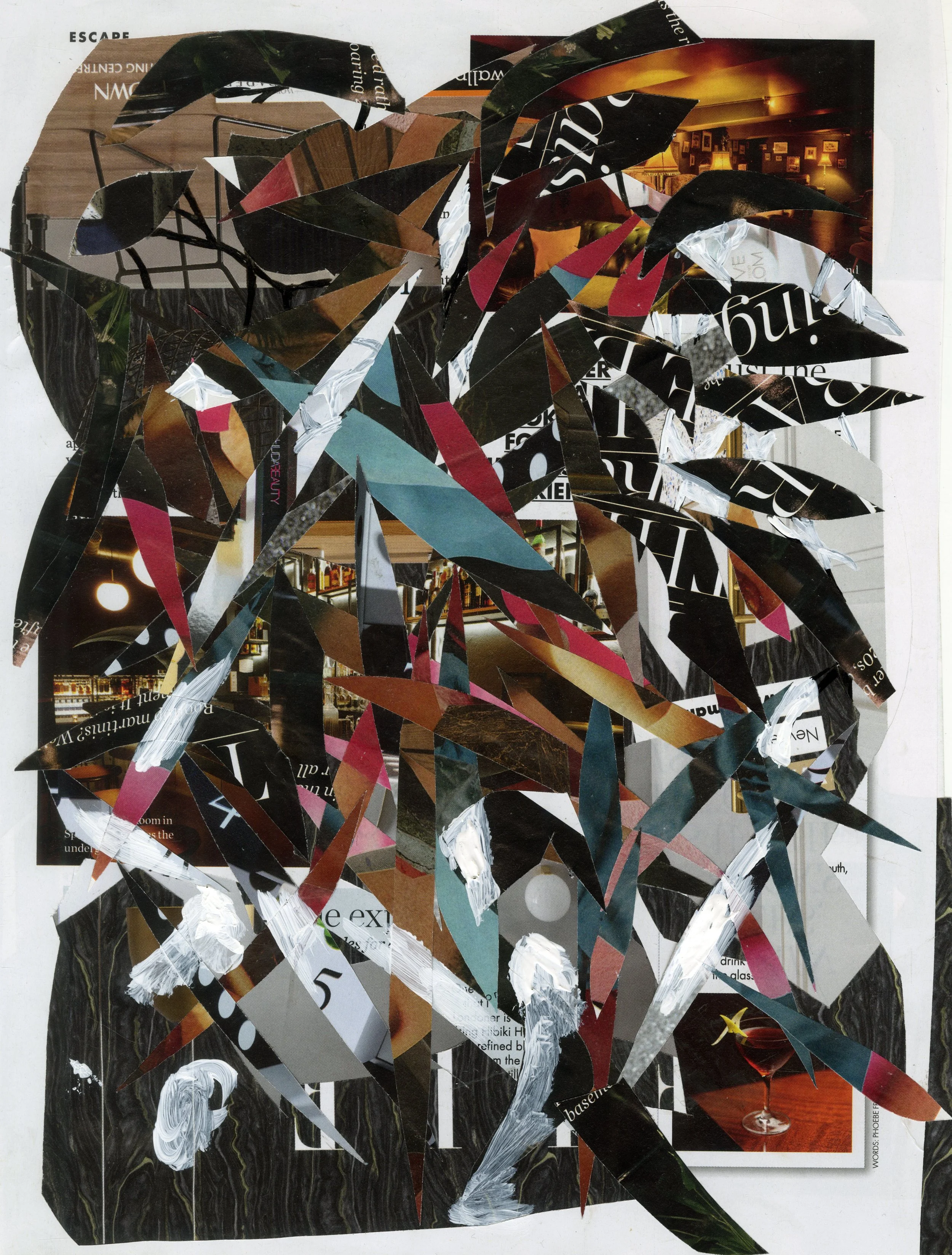 Shards (black) by Catherine Street