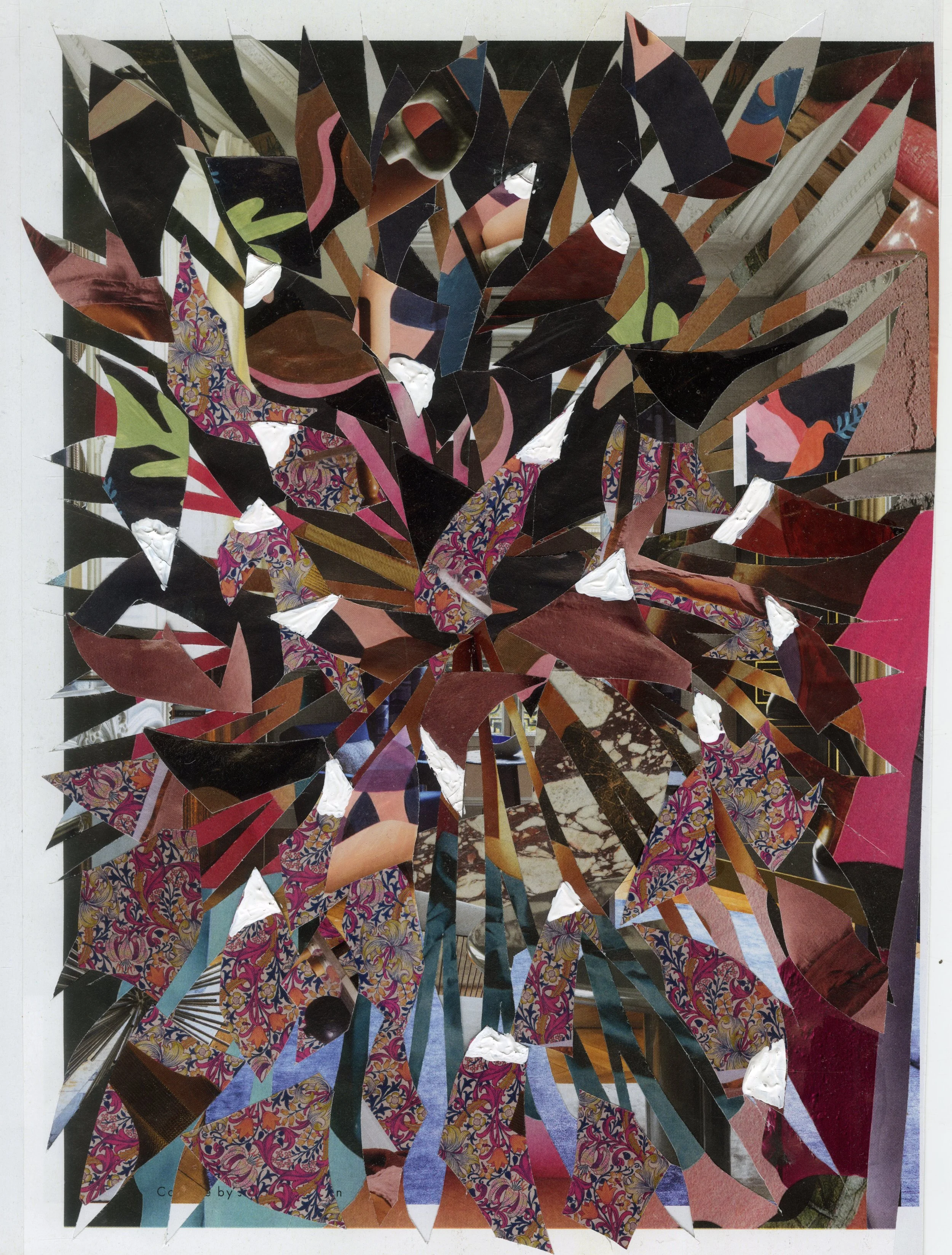 Shards (mauve) by Catherine Street