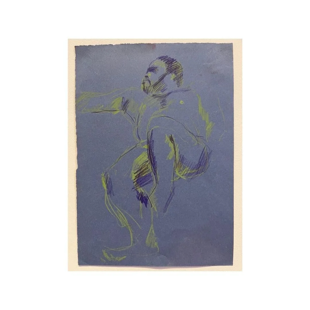 'Reclined figure &ldquo;Matthew II&rdquo;' by @josephbuhatart

21 x 30cm, Soft pastel on Sugar paper

@curatedbyhugo 

#contemporaryart #emergingartists #contemporarypastels #collectingart #worksonpaper