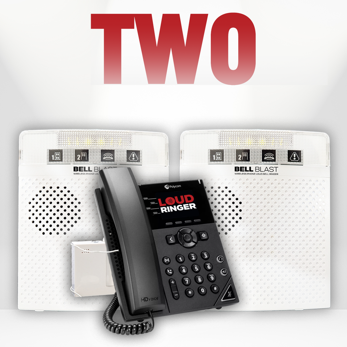 extra loud bell telephone ringer voip amplifier