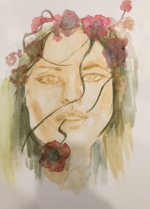 Flower Lady #3