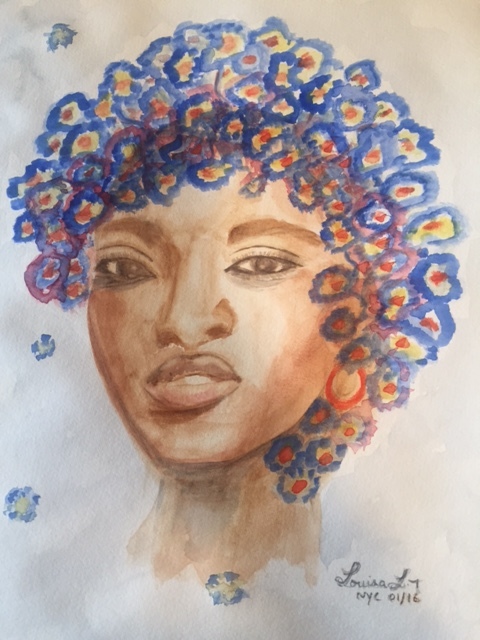 Flower Lady #4