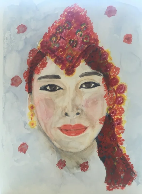 Flower Lady #5