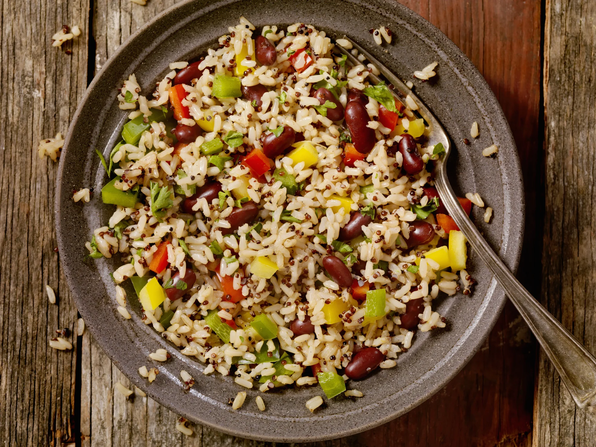 Low-Fat Cajun Red Bean and Rice 
