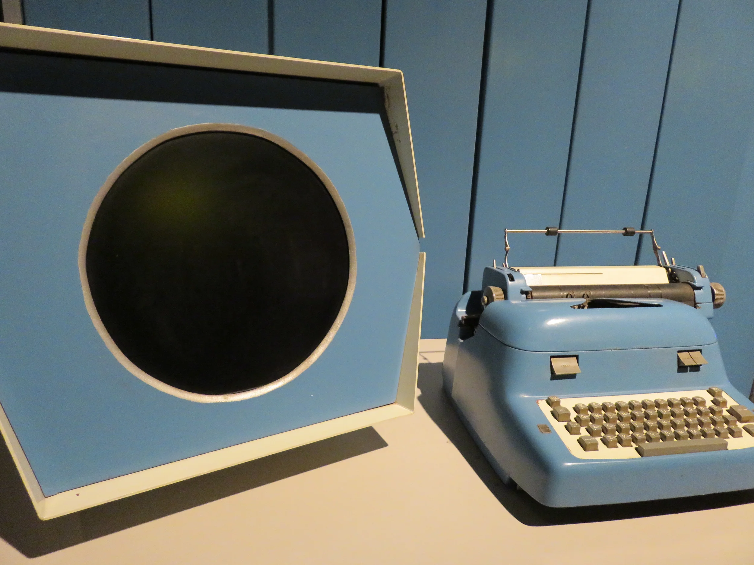 Early keyboard/monitor prototype