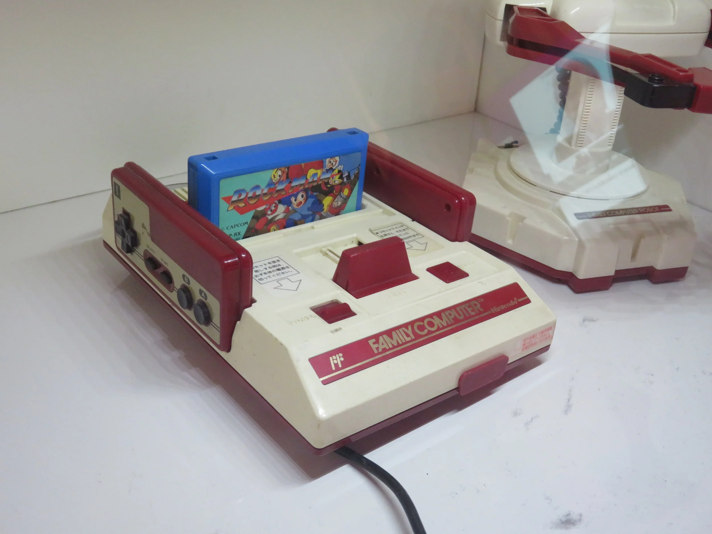 The original Famicom (Family Computer), Japanese counterpart to the NES