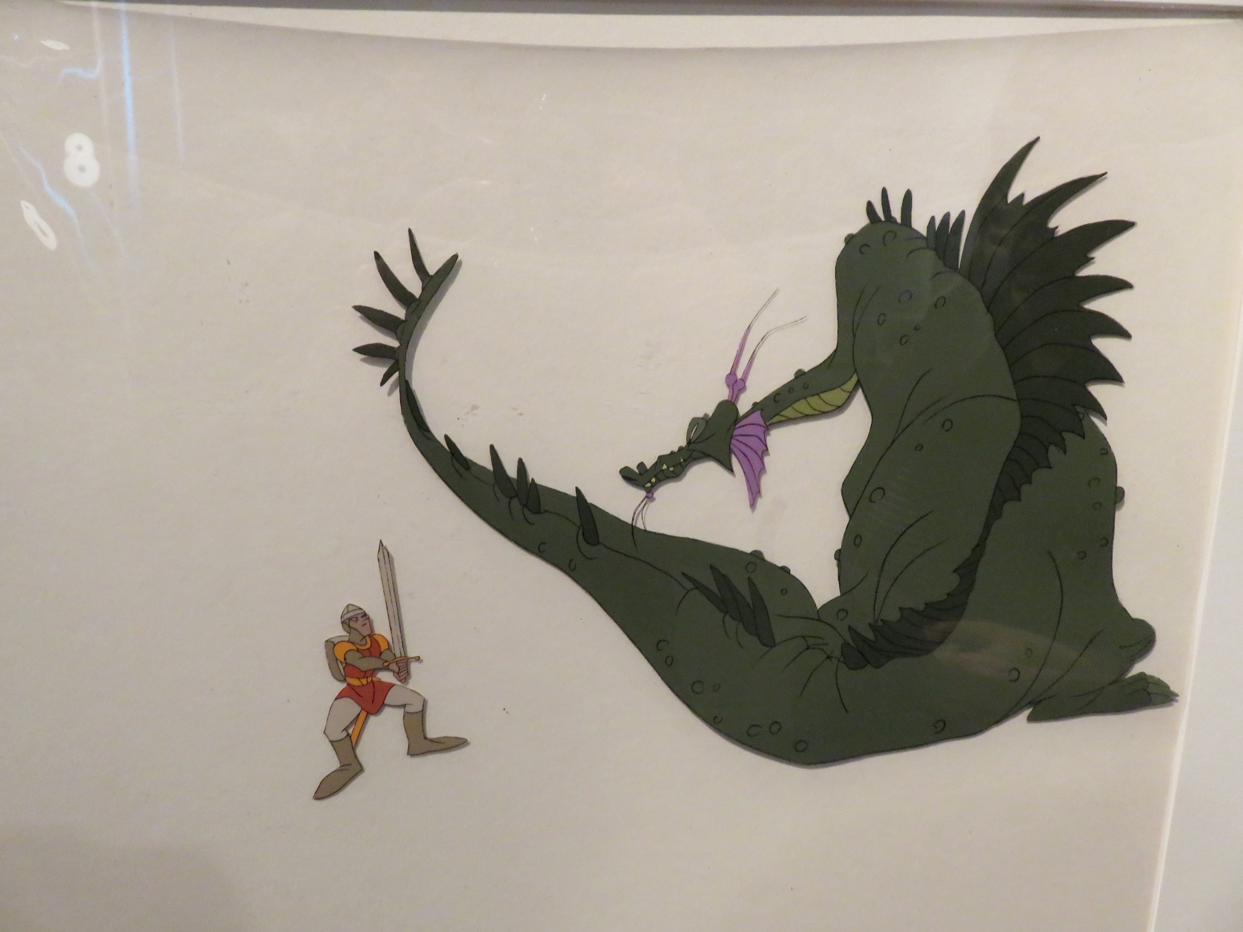 Cell art for Dragon's Lair