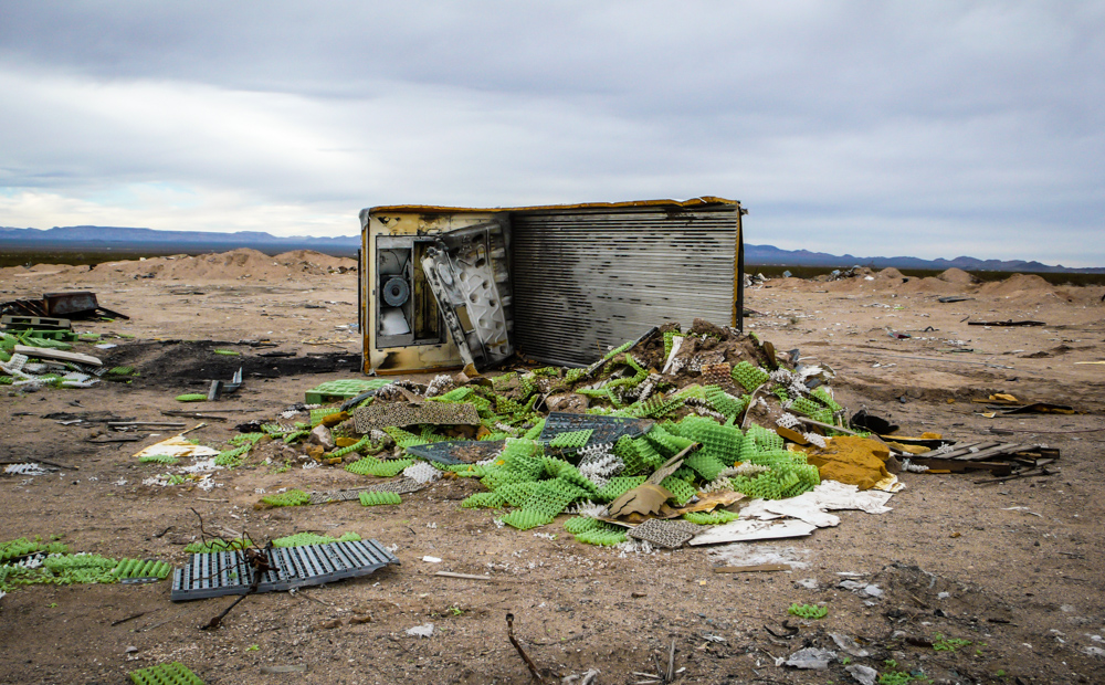 Nothing lasts forever in the desert.