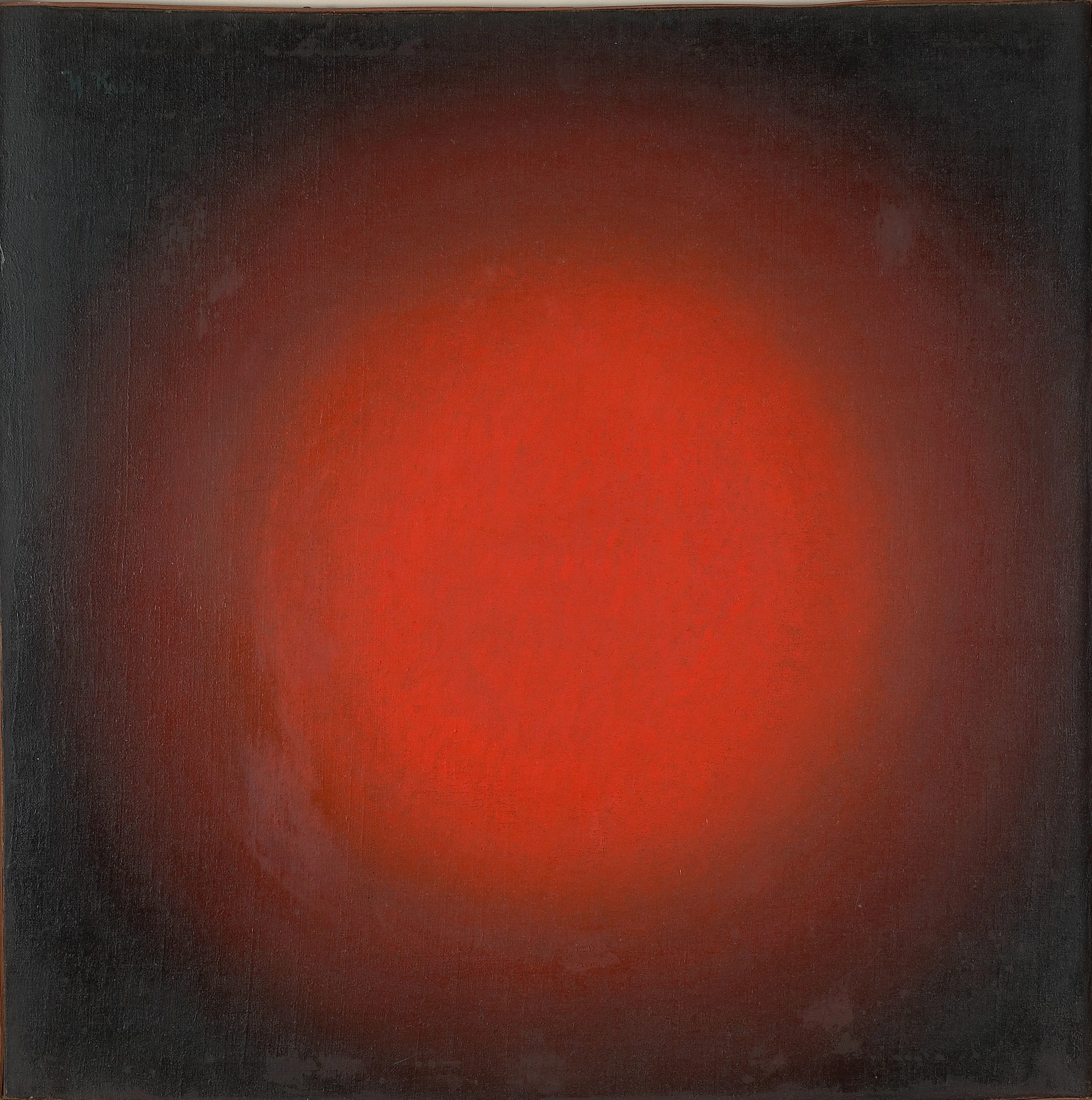 Ivan Kliun (1873 – 1943). RED LIGHT. SPHERICAL COMPOSITION, 1923. Oil on canvas, 68,3 x 67,7 cm. Courtesy: The Greek State Museum of Contemporary Art – Costakis Collection, Thessaloniki