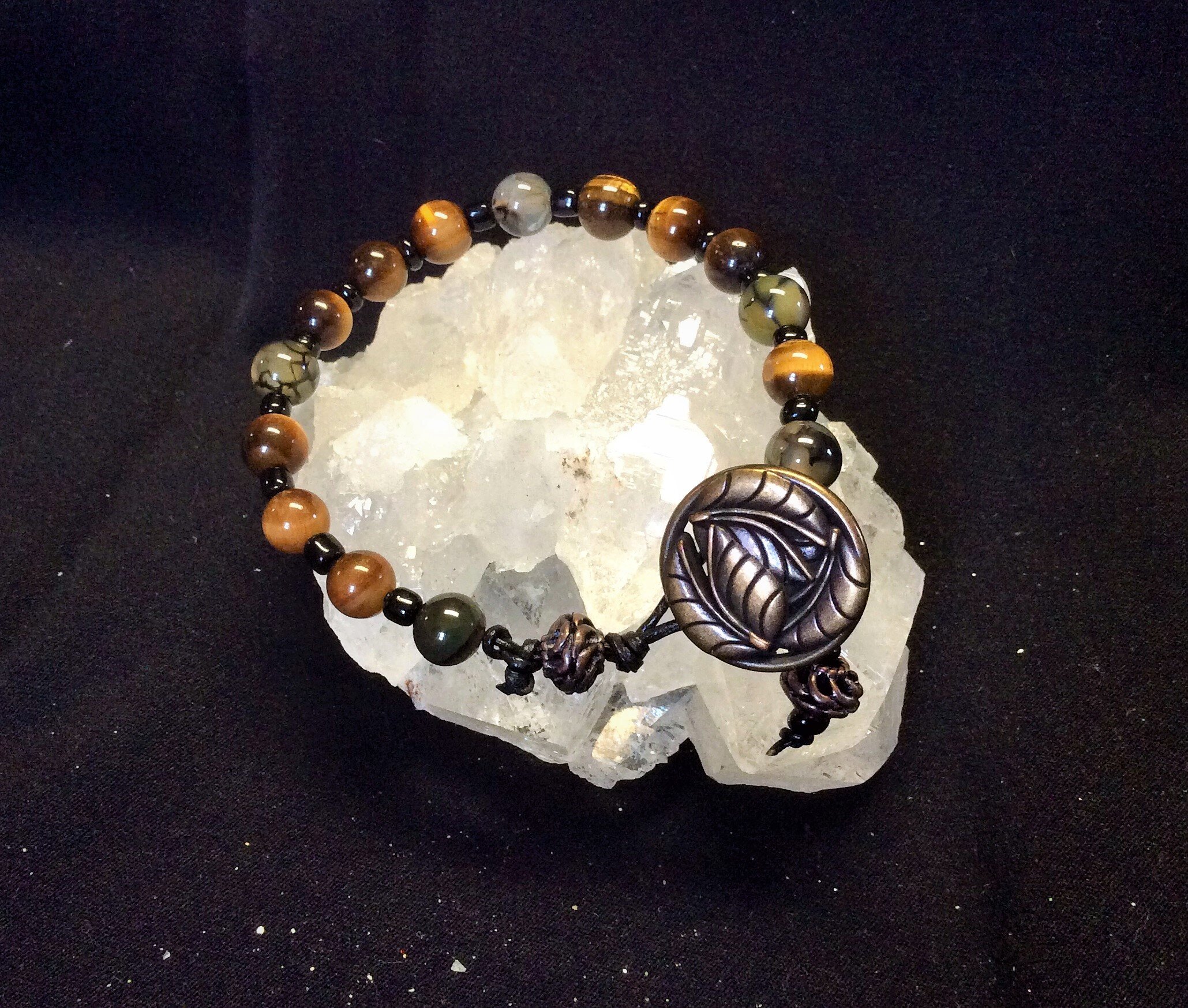 Mens smooth tigers eye and moss agate.jpg