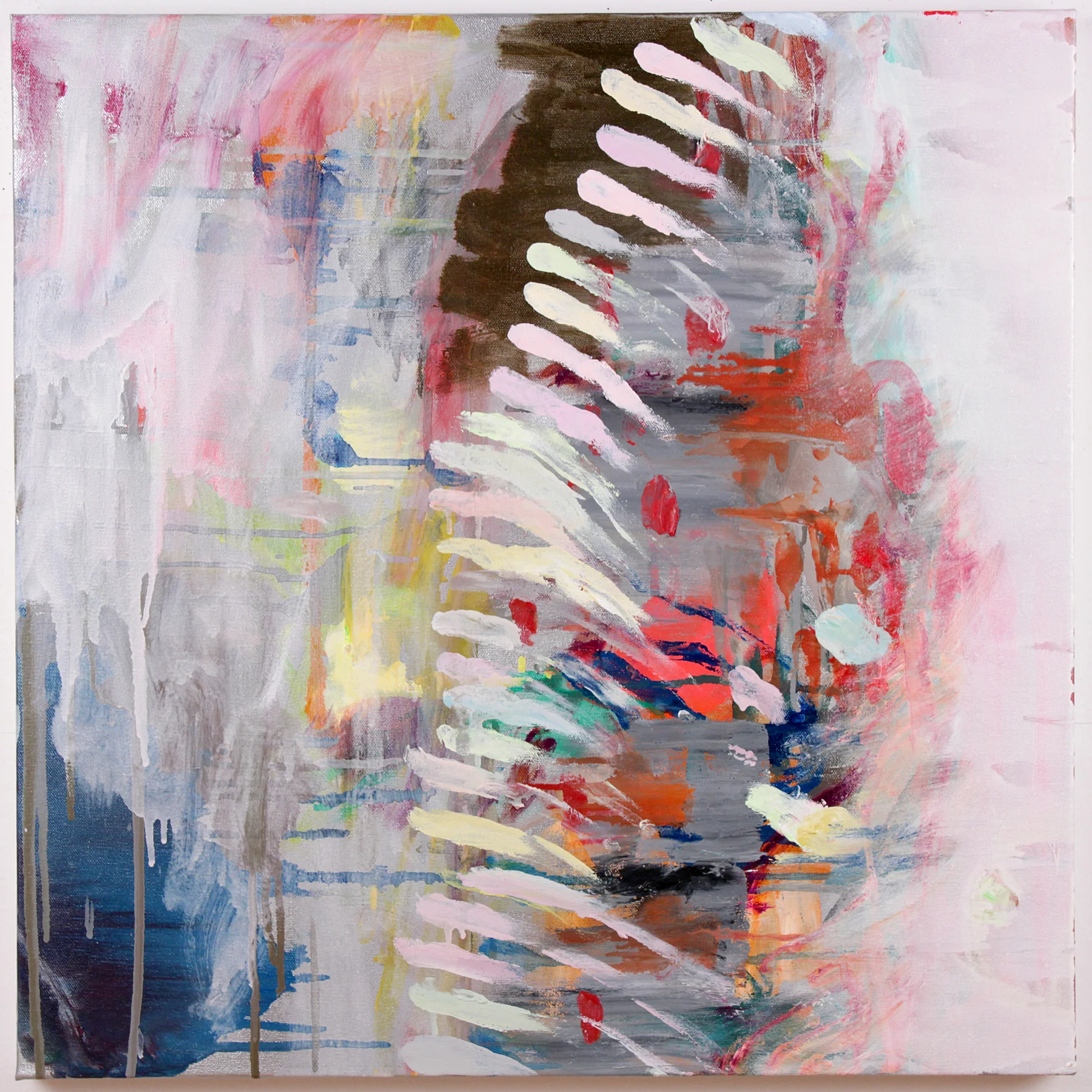 Circle of Fifths: F-sharp , oil and metallic paint on canvas, 24 in x 24 in, 2012