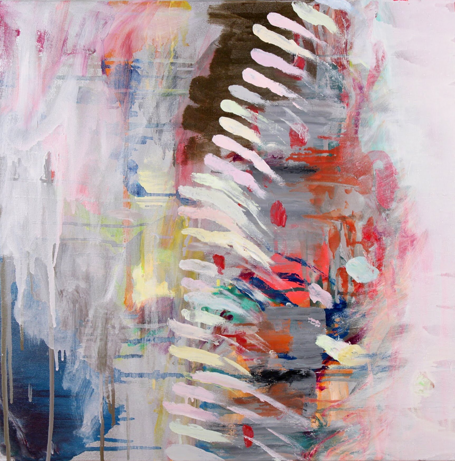 Circle of Fifths, F-sharp : oil on canvas, 24 in. x 24 in., 2012.