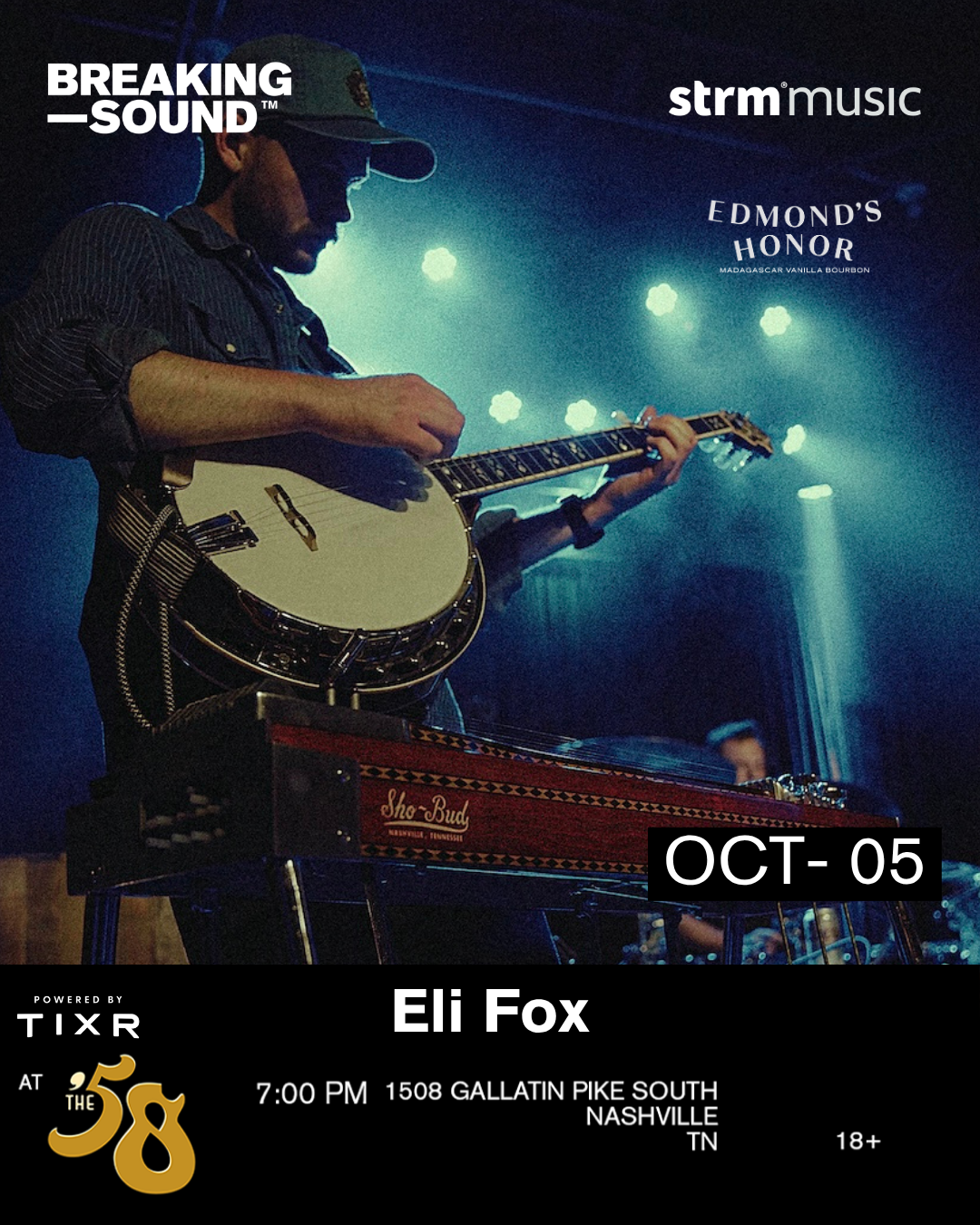 Nashville, TN - Breaking Sound @ The 58’