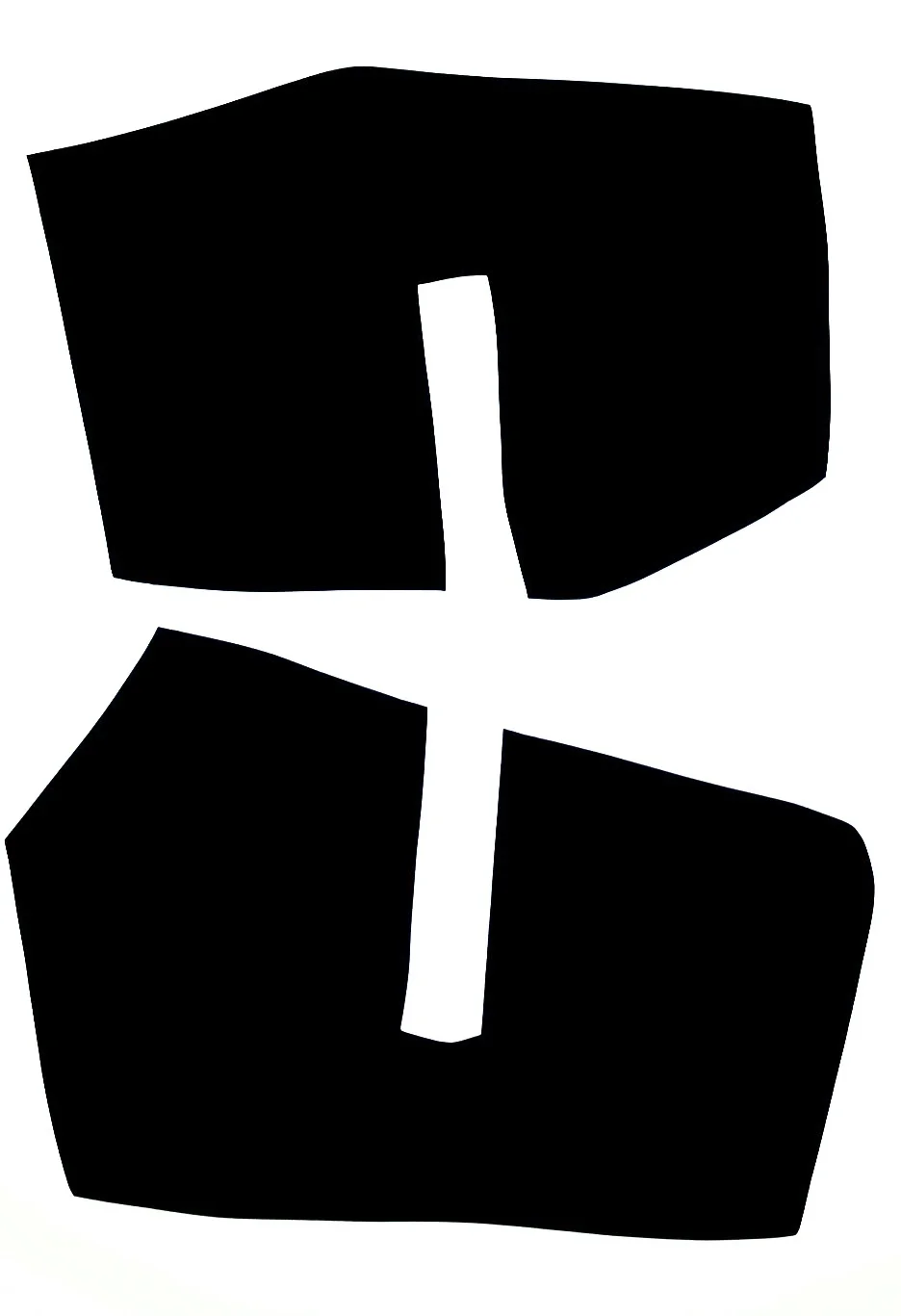 plus black shape