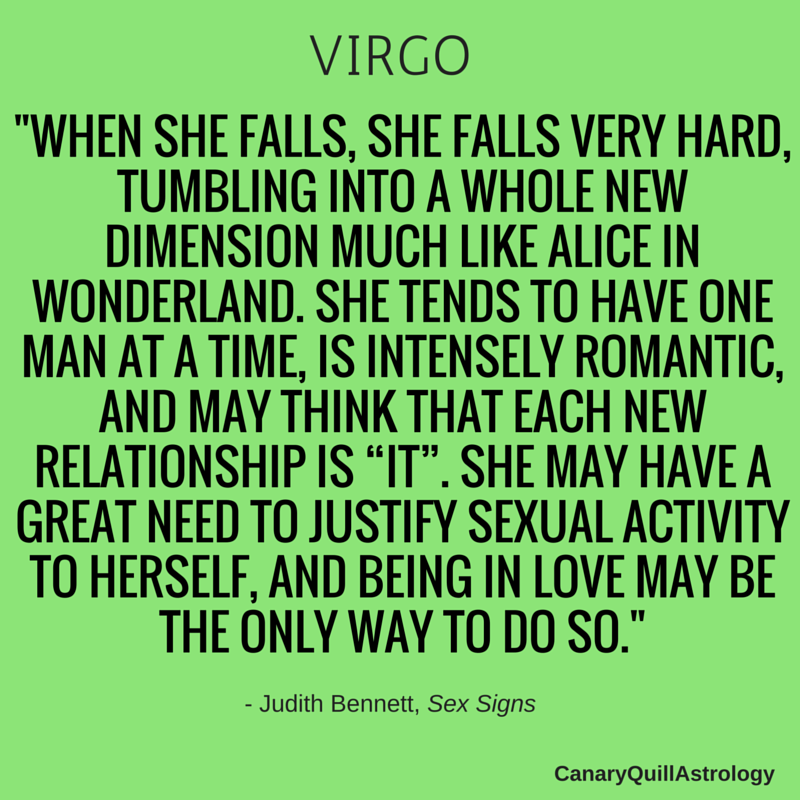 Virgo Guilt / Virgo woman and virgo man alien spontaneity, surprise, impuls...