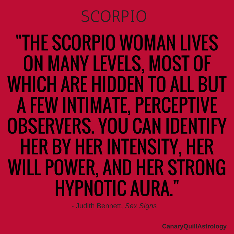 Why do scorpios pull away