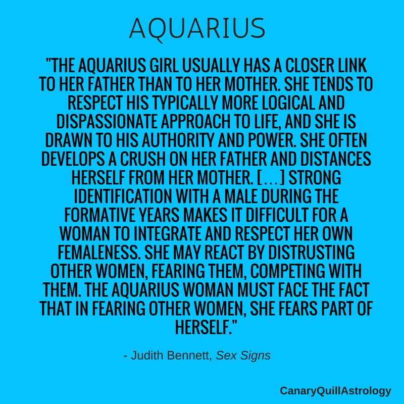 AQUARIUS — Canary Quill Astrology