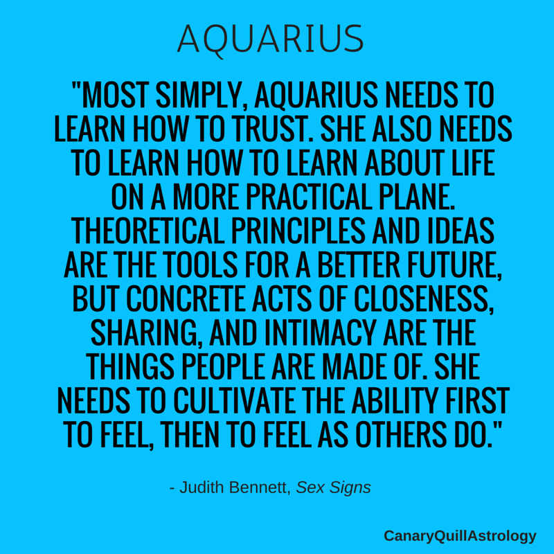 How Do Aquarius Act