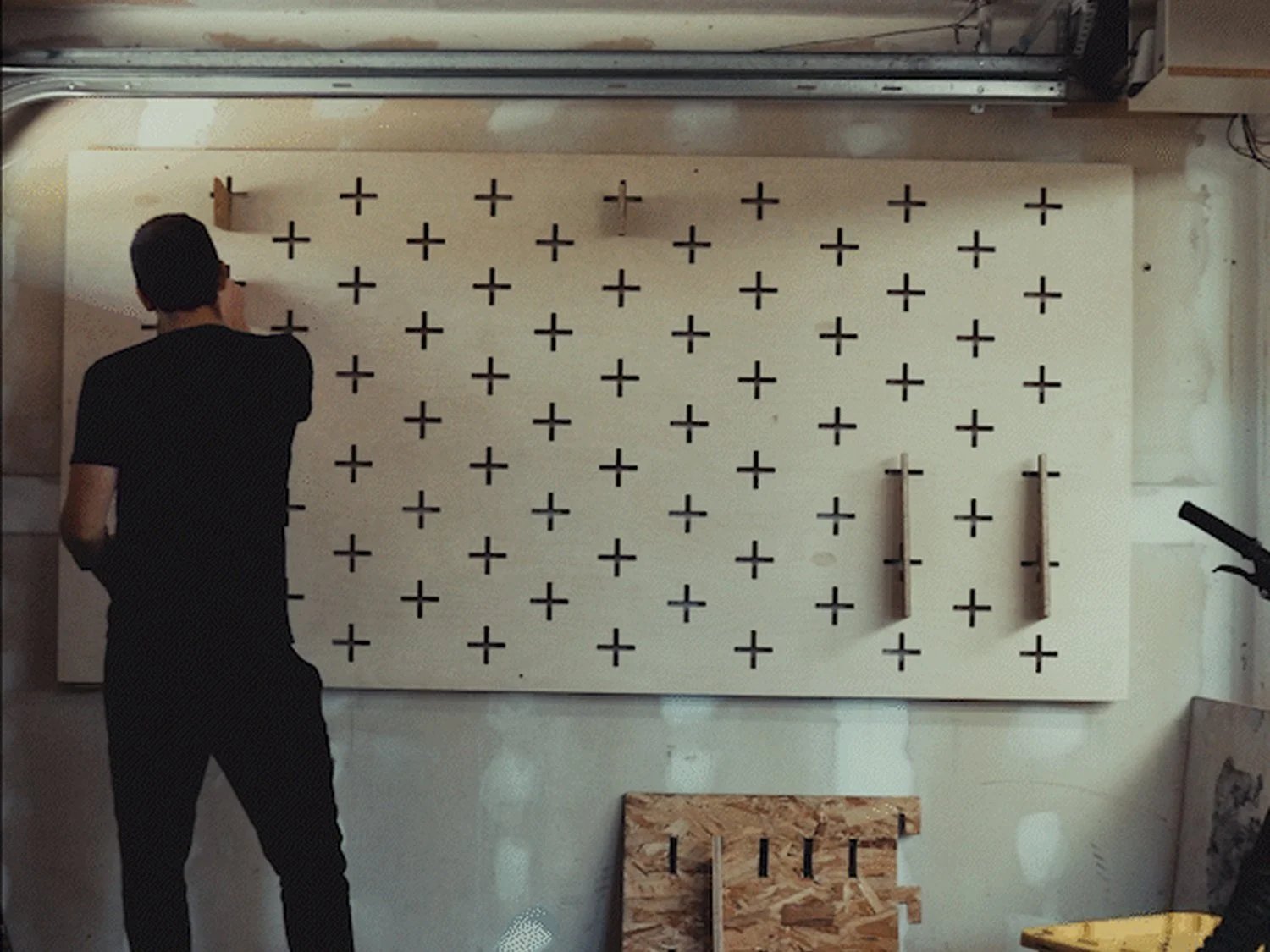 Modular wall system by Adventure Design Labs