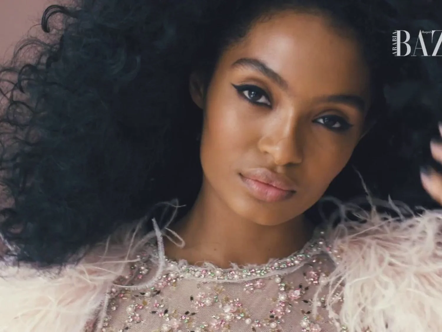 Yara Shahidi for Harper's Bazaar Arabia