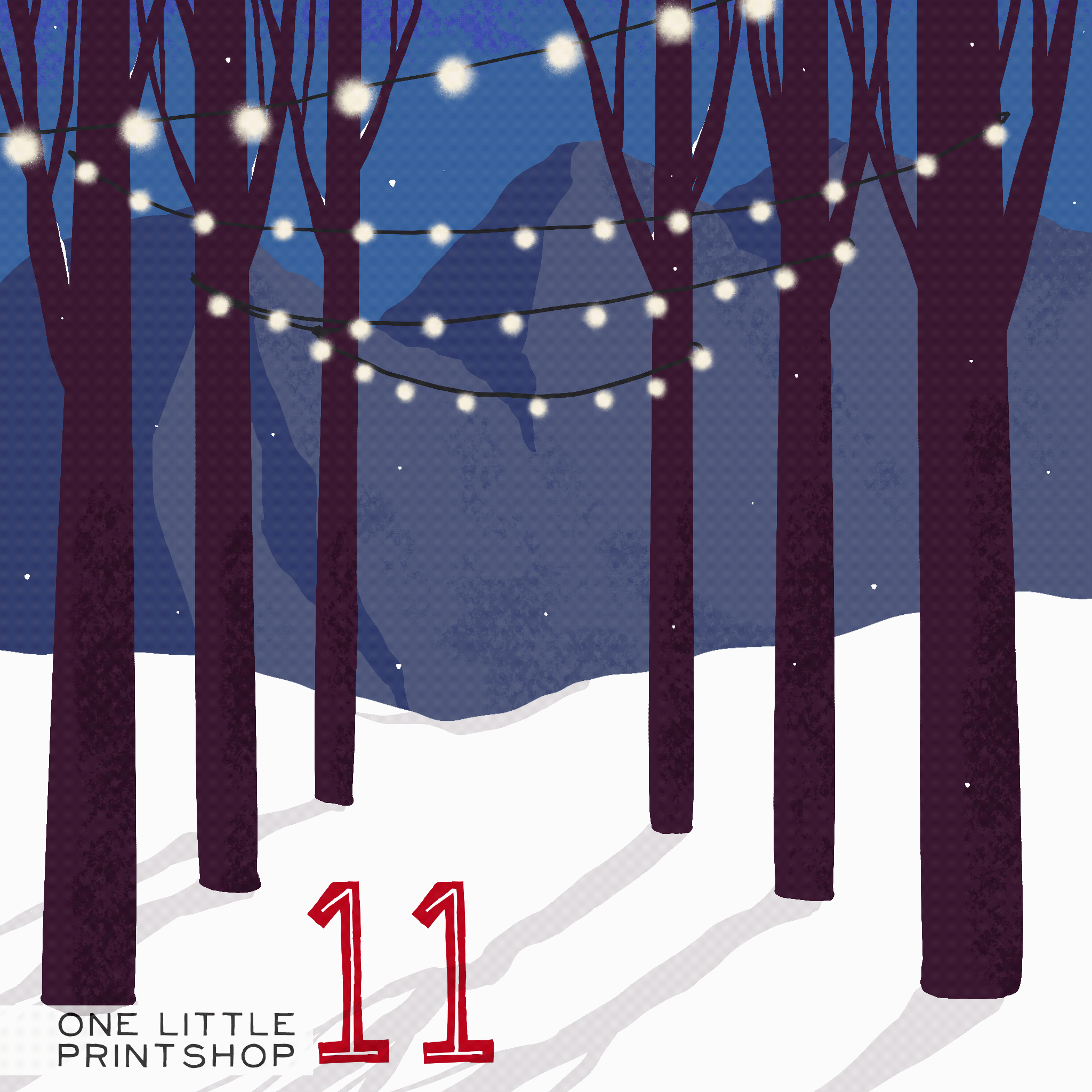 Illustrated Advent Calendar 2020 — One Little