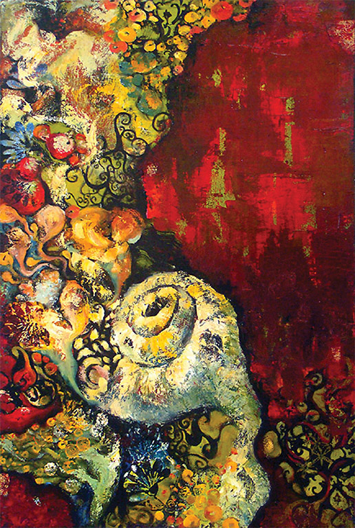 PASSION SEA, OIL ON CANVAS, 30x40", 2001. (Copy)