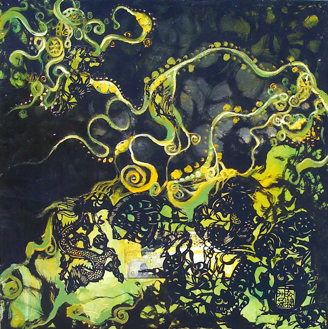 SPIRIT OF KLIMIT, OIL ON CANVAS, 24x24".