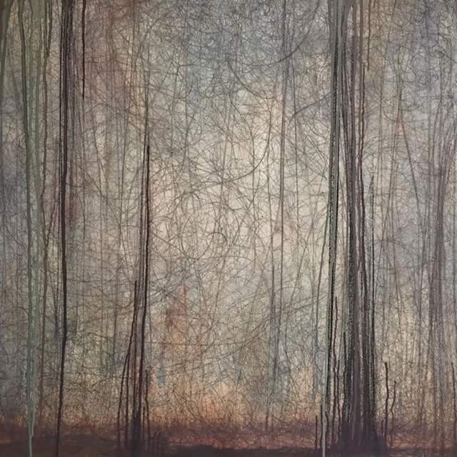 Into The Woods I Oil on Canvas I 30x30"