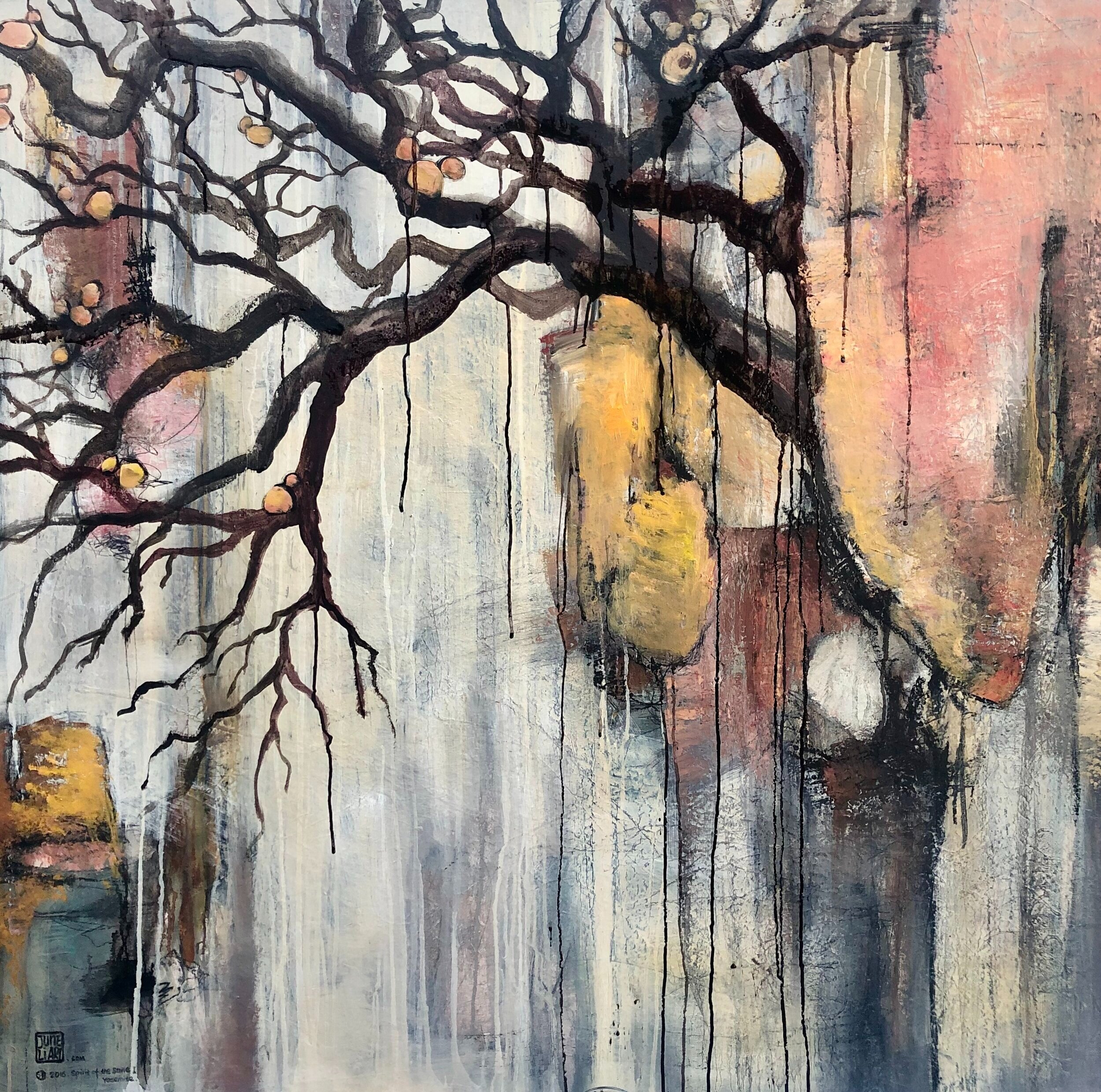 Yosemite Oak, 36x36", 2021 