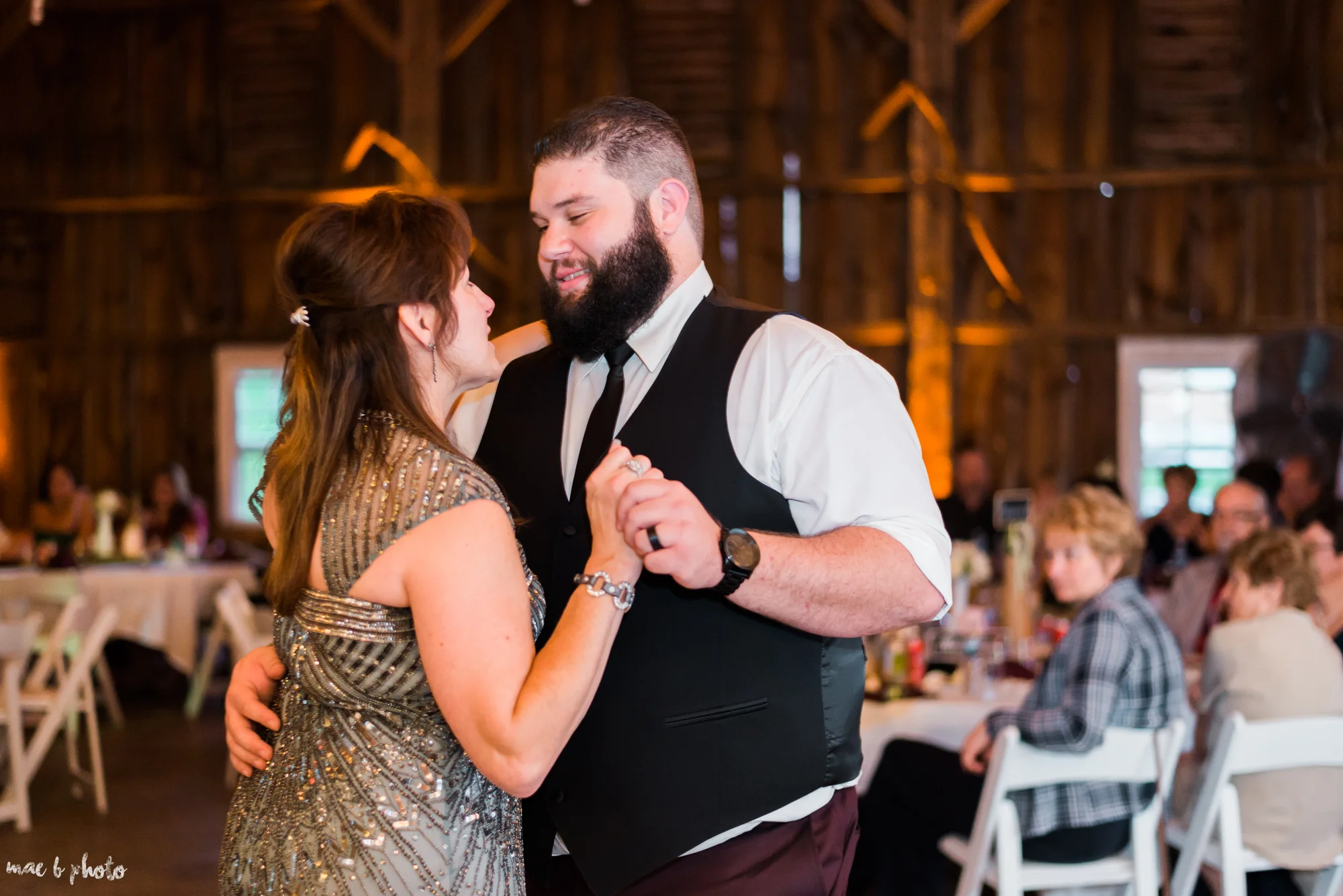 Amber & Kyle's Rustic Barn Wedding at SNPJ in Enon Valley, PA by Mae B Photo-95.jpg