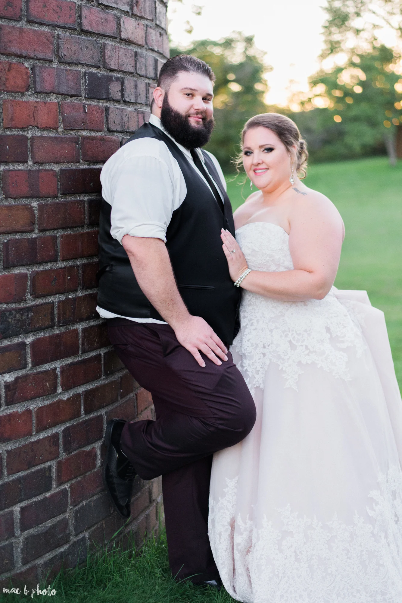 Amber & Kyle's Intimate Rustic Fall Barn Wedding at SNPJ in Enon Valley, PA Photographed by Mae B Photo-3.jpg