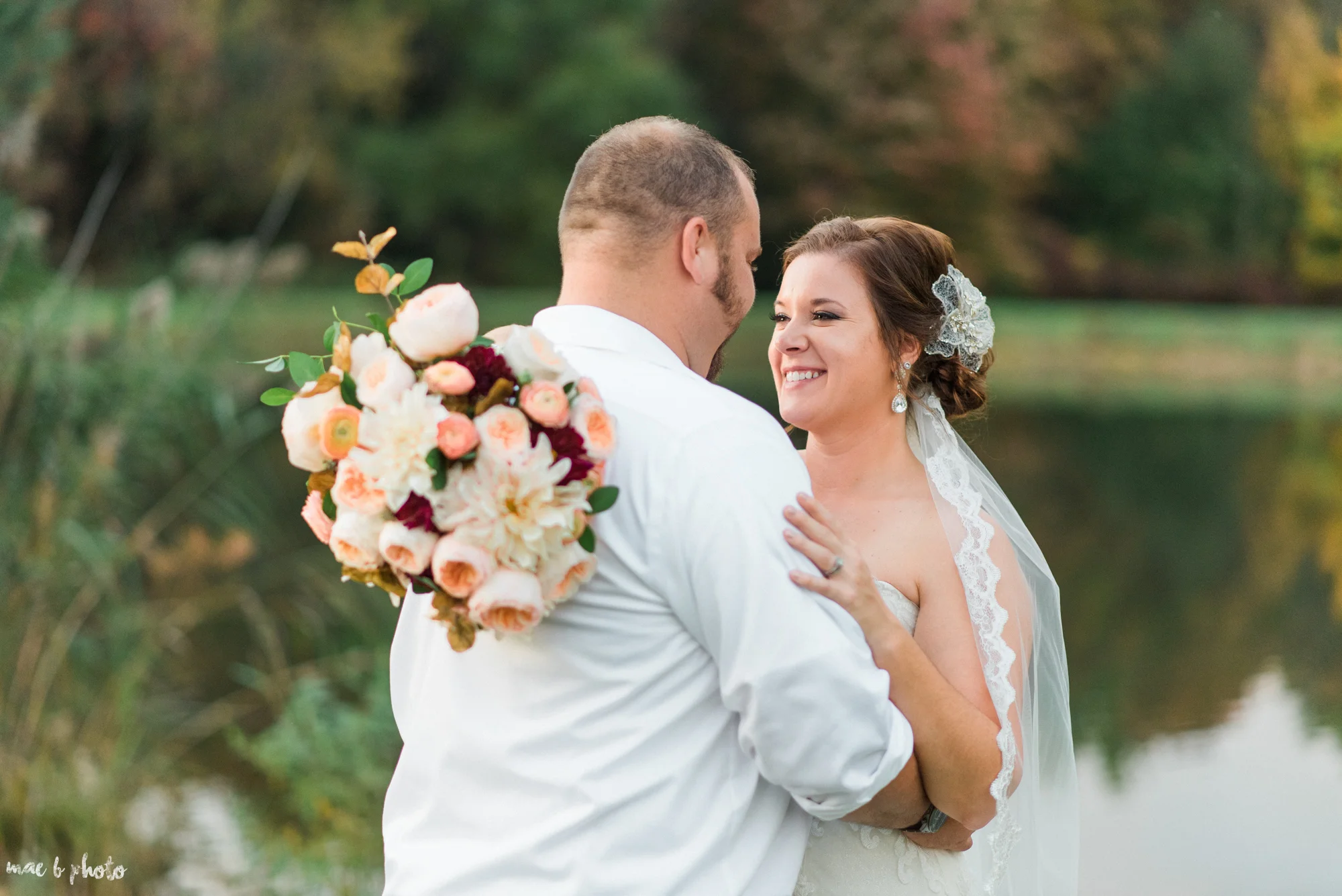 Sarah & Dustin's Rustic Chic Barn Wedding at Hartford Hill Winery in Hartford, Ohio by Mae B Photo-82.jpg