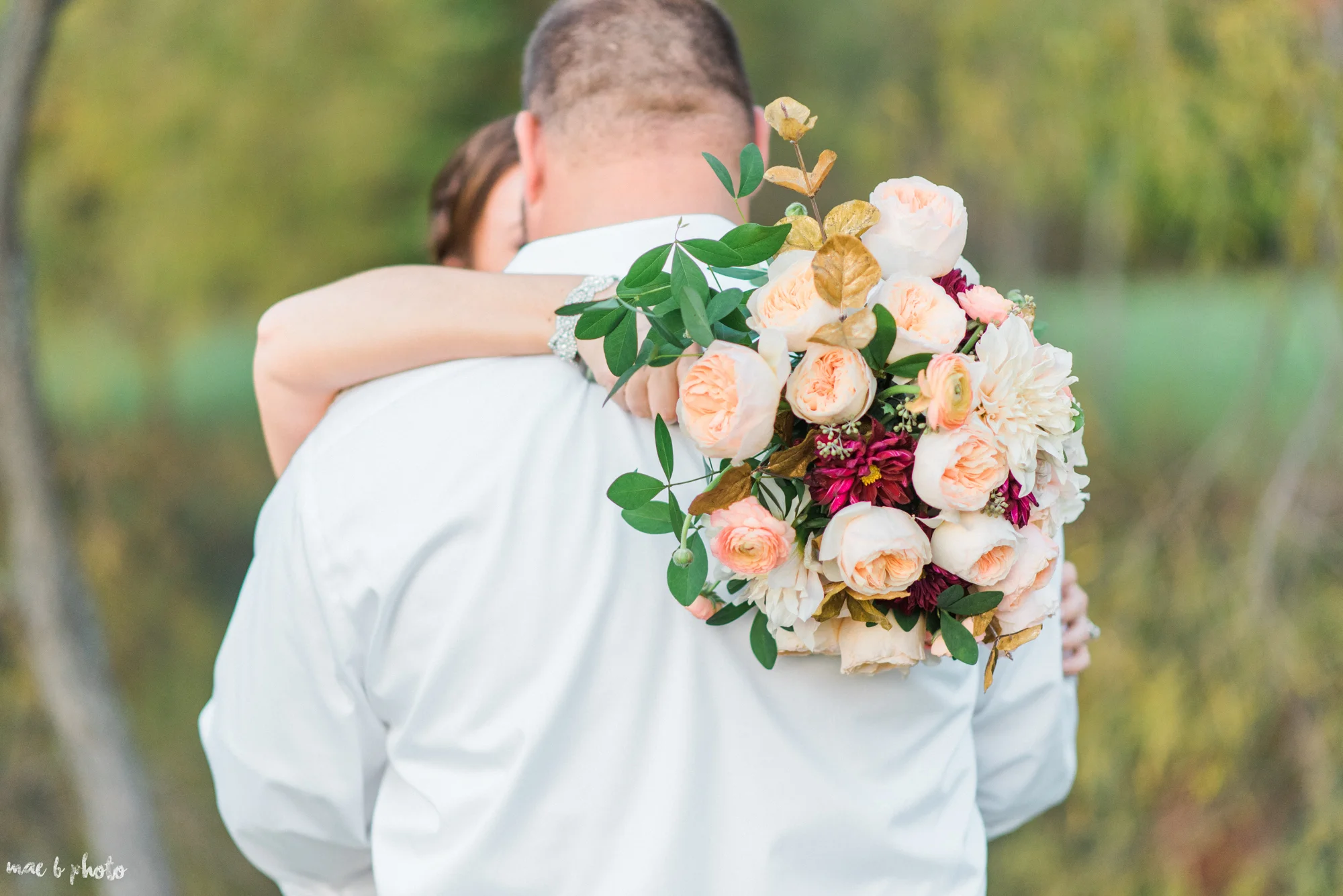 Sarah & Dustin's Rustic Chic Barn Wedding at Hartford Hill Winery in Hartford, Ohio by Mae B Photo-83.jpg
