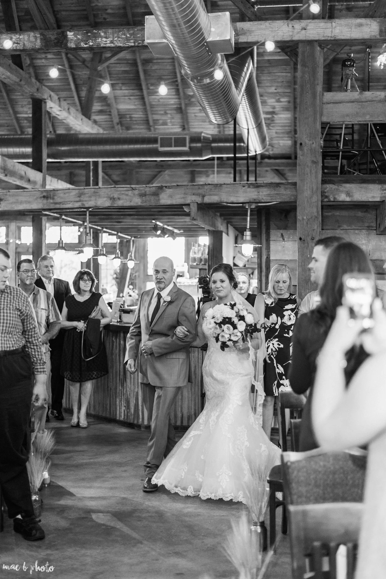 Sarah & Dustin's Rustic Chic Barn Wedding at Hartford Hill Winery in Hartford, Ohio by Mae B Photo-43.jpg