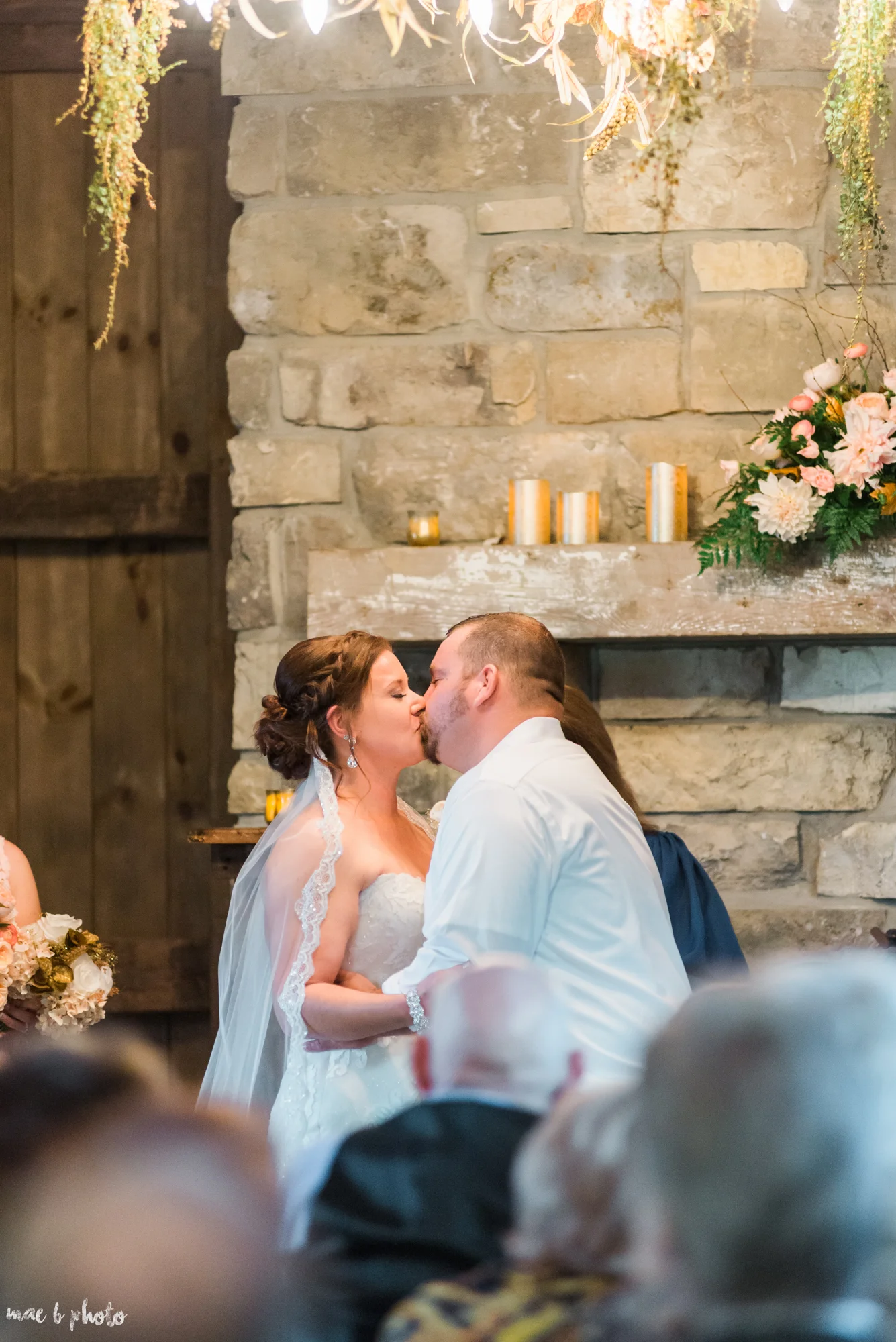 Sarah & Dustin's Rustic Chic Barn Wedding at Hartford Hill Winery in Hartford, Ohio by Mae B Photo-48.jpg
