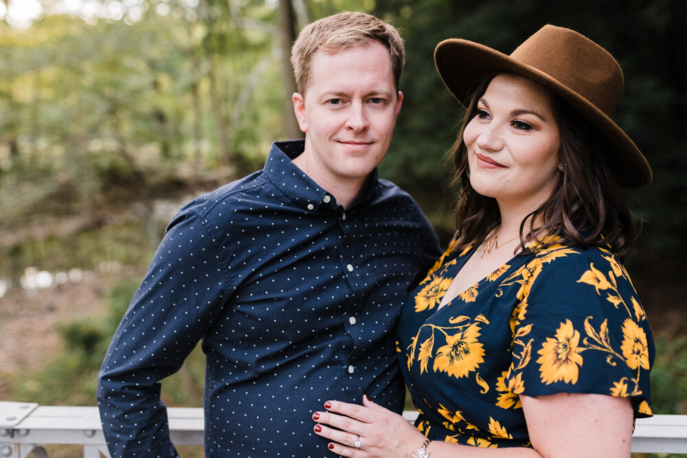 meaghan and jons fall engagement session at lake newport wetlands and the silver cinderella bridge in mill creek park in youngstown ohio by youngstown wedding photographer mae b photo-4.jpg