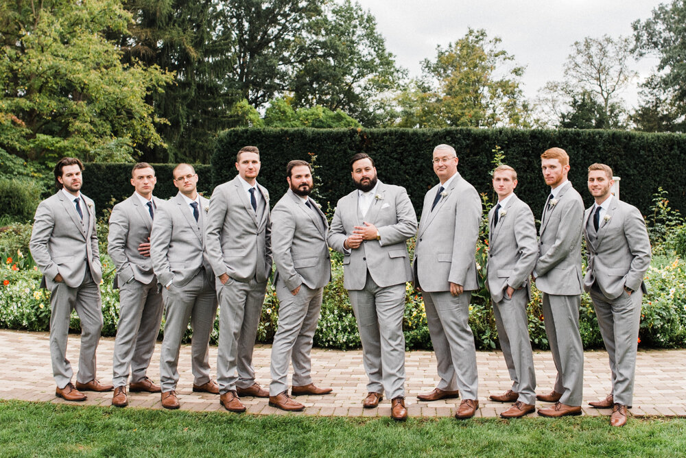 casey and matts large italian fall wedding at drakes landing in boardman ohio fellows riverside gardens in mill creek park in youngstown ohio photographed by youngstown wedding photographer mae b photo-4.jpg