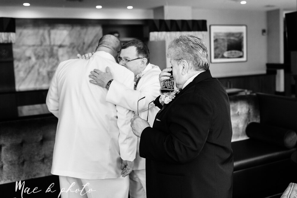 ray and john's summer gay wedding lgbtqa nontraditional wedding at the double tree youngstown and fellows riverside gardens mill creek park ohio by youngstown wedding photographer mae b photo-25.jpg
