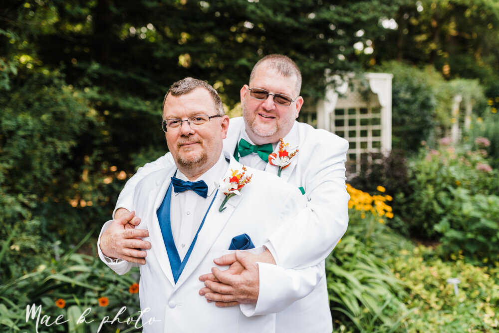 ray and john's summer gay wedding lgbtqa nontraditional wedding at the double tree youngstown and fellows riverside gardens mill creek park ohio by youngstown wedding photographer mae b photo-33.jpg