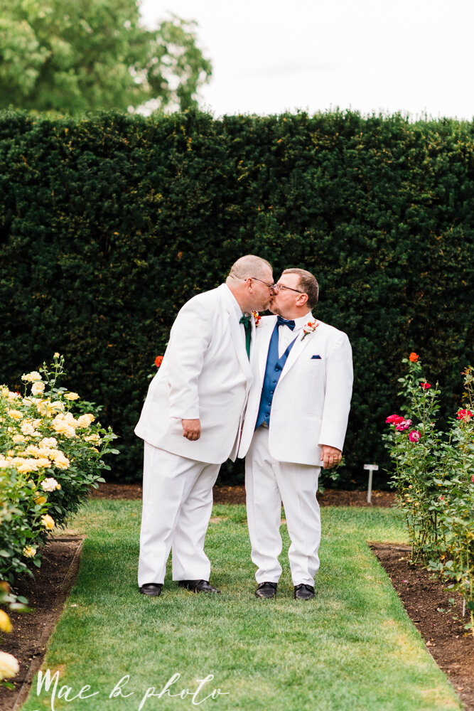 ray and john's summer gay wedding lgbtqa nontraditional wedding at the double tree youngstown and fellows riverside gardens mill creek park ohio by youngstown wedding photographer mae b photo-72.jpg