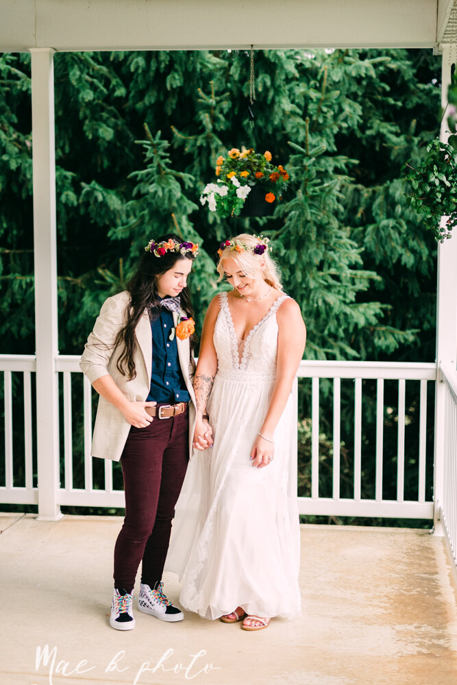 allie and nickie's colorful summer backyard pride wedding in kent ohio photographed by youngstown lgbtq wedding photographer mae b photo-95.jpg