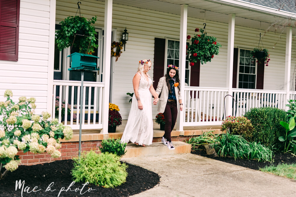 allie and nickie's colorful summer backyard pride wedding in kent ohio photographed by youngstown lgbtq wedding photographer mae b photo-98.jpg